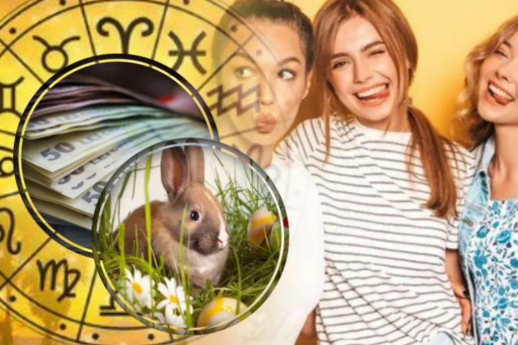 Trei zodii norocoase sunt favoritele zeilor în luna aprilie. Primesc binecuvântarea Universului și vor trăi momente MAGICE până după Paște