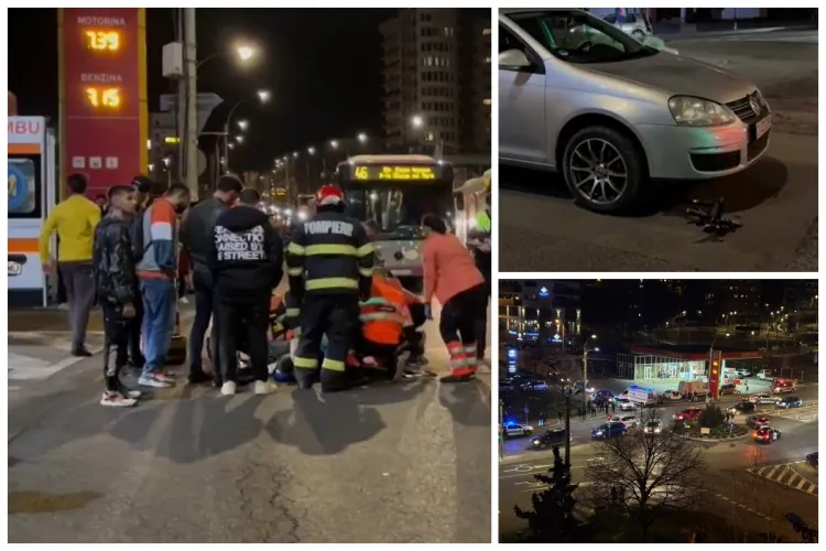 Cluj: Cum s-a produs accidentul din Zorilor, în urma căruia un trotinetist a ajuns la spital? Un șofer de 19 ani a provocat totul - FOTO 