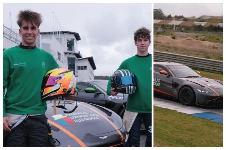 Cine este tânărul clujean ales pilot oficial pentru Aston Martin în unul din cele mai competitive campionate GT4 din Europa. Are doar 17 ani!