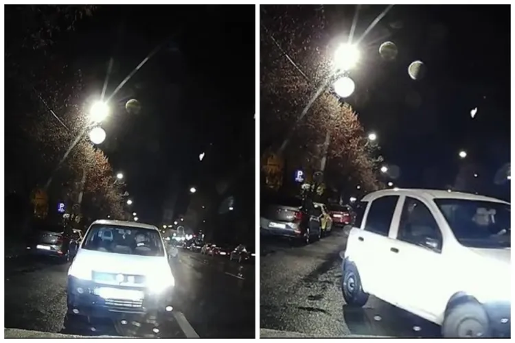Pericol în trafic la Cluj: Un șofer merge pe contrasens pe Calea Dorobanților, ignorând toate avertismentele VIDEO
