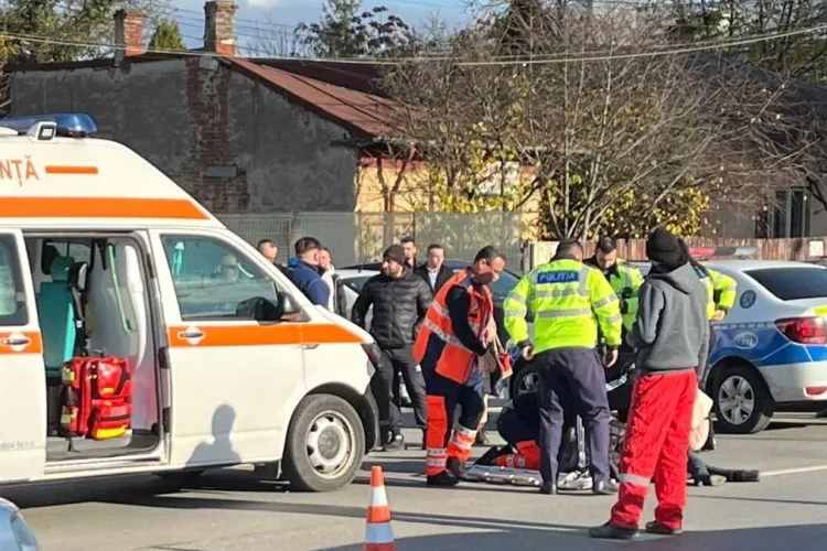 Accident TRAGIC în Cluj! Un bărbat a murit după ce a fost spulberat de o mașină pe trecerea de pietoni. Paramedicii nu au mai putut face nimic pentru el 