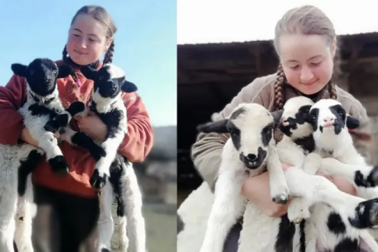 Povestea Mariei, ciobănița de 17 ani din Cluj care a ales viața la fermă! Visează să aibă o turmă de 150 de oi: ,,Viața la țară este frumoasă și sănătoasă”