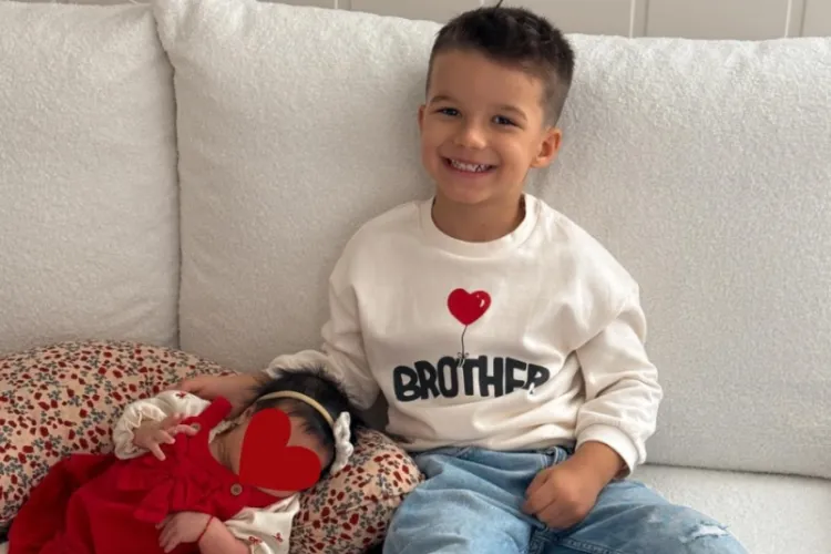 Ce nume i-au pus Culiță Sterp și Daniela fetiței lor? Are o semnificație cu totul aparte: ,,De mai bine de 4 ani o așteptăm’’ - FOTO 