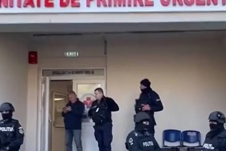 Incident grav într-un spital din Cluj! Jandarm din Gherla, lovit cu pumnul în față de un pacient care înjura personalul medical