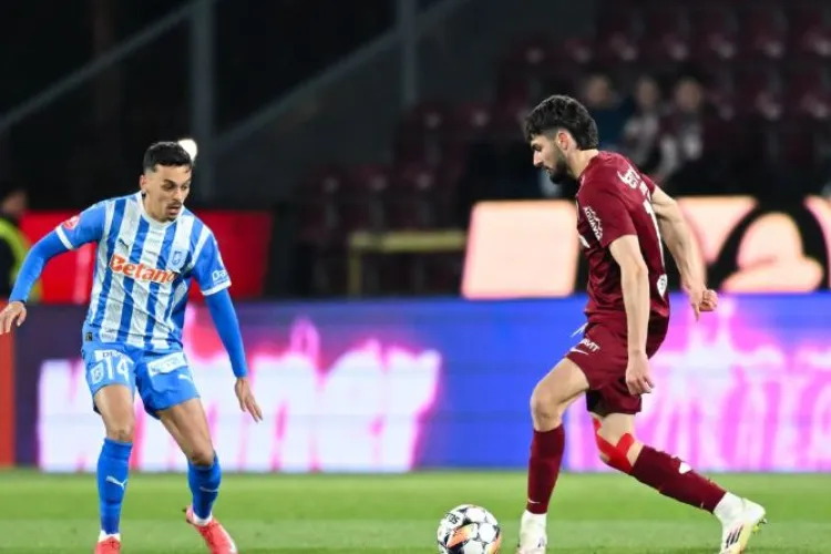 CFR învinge din nou Universitatea Craiova și se apropie de lider. Trei echipe par a se distanța în play-off