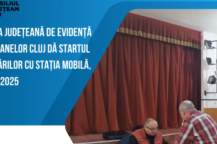 Stația mobilă vine la tine în comună: Dacă ești clujean și trebuie să-ți faci buletin sau îți expiră în următoarele 180 de zile, nu mai bați drumul la Cluj