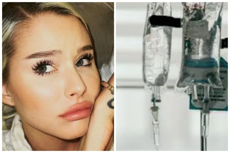 Influencerița clujeană Carmen Grebenișan a ajuns la perfuzii! Ce a pățit: ,,Cearcănele deveniseră mov, mi se vedeau venele puternic peste tot