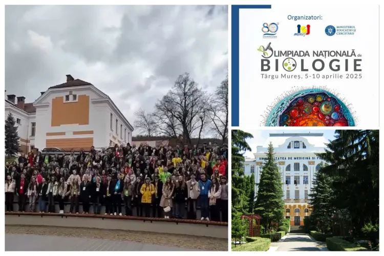 240 de elevi participă la Olimpiada Națională de Biologie, la Universitatea de Medicină. UMFST nu a fost aleasă întâmplător VIDEO