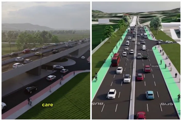 Emil Boc explică lucrările care încep în Florești: Pasaj de 58 de metri pentru Spitalul Regional, benzi dedicate autobuzelor și piste de biciclete VIDEO