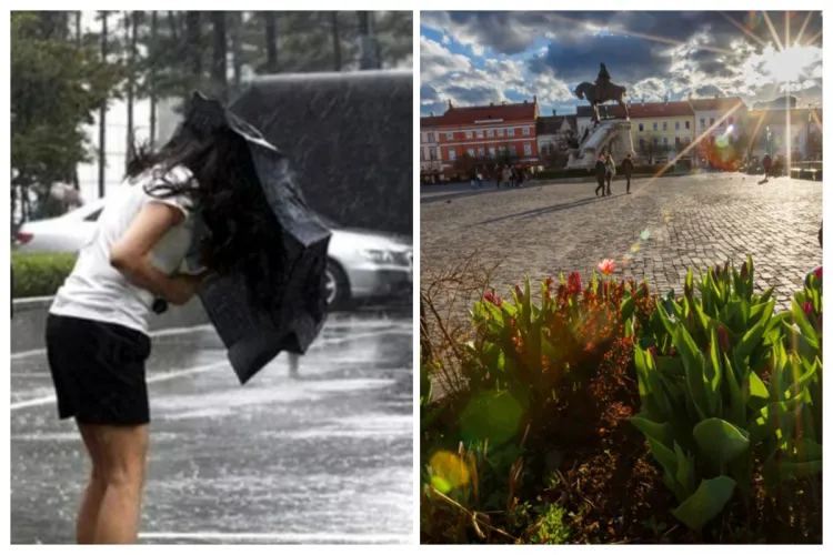Vremea la Cluj începe să arate a primăvară: Dar nu vă grăbiți să puneți umbrelele în cui! Ne așteaptă o săptămână cu vreme schimbătoare