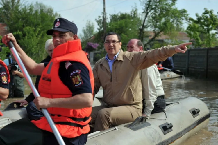 Victor Ponta, candidat la prezidențiale, a dat ordin să se inunde sate românești pentru a proteja Belgradul: „În felul ăsta nu s-a inundat”
