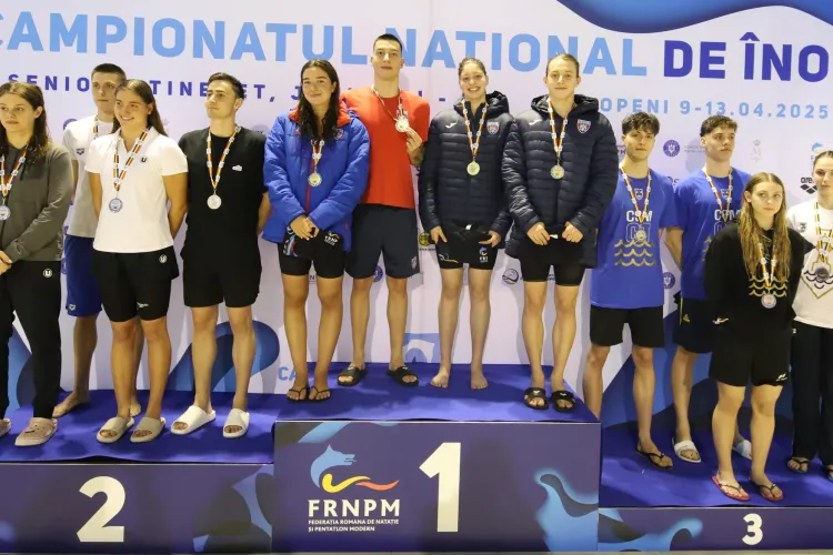 Înotătorii de la CS Universitatea Cluj, 5 medalii la Naţionale! Avem cu ce ne mândri - FOTO