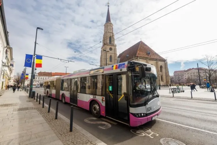 „Mutație” în trafic: Cluj-Napoca va avea o linie dedicată de transport rapid între Florești și Ira. Care este planul lui Boc