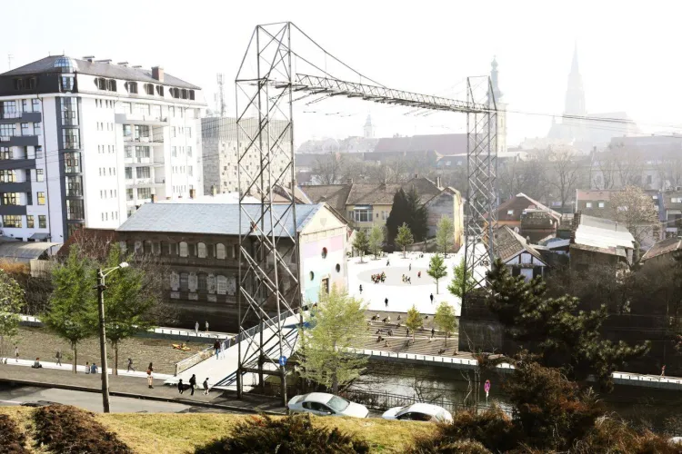 Podul uitat al Clujului revine: din legende, direct în peisajul urban. Podul ar urma să facă legătura între Centrul Vechi și Cetățuia