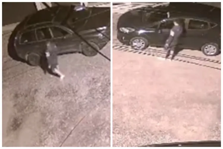 Cluj: Tânăr, filmat în timp ce ,,testa” portierele mai multor mașini, chiar în noaptea de Paște! Totul a fost surprins de Camerele de Supraveghere - VIDEO 