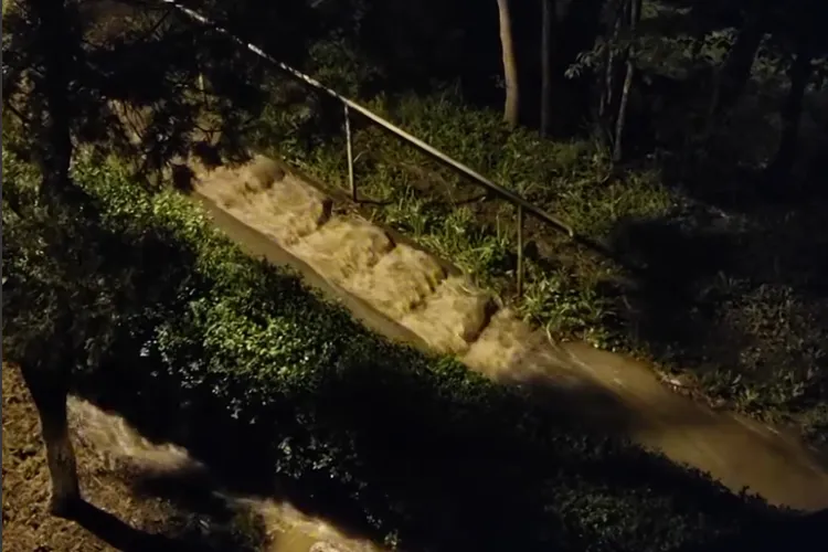 VIDEO Cantități uriașe de apă irosite în Cluj! Apa a curs râuri pe o stradă din Gheorgheni: „După intervenția de ieri, aceeași poveste. Două zile la rând”