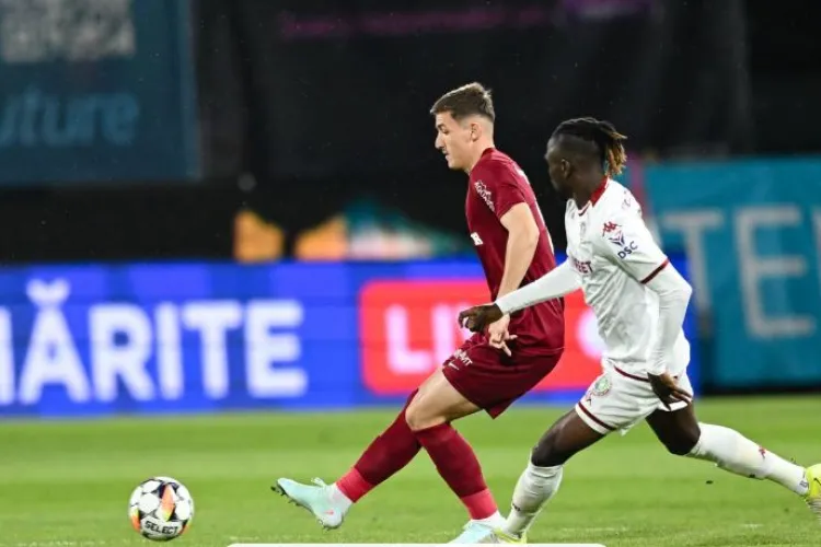 CFR nu reușește să revină pe primul loc după meciul cu Rapid, dar rămâne în lupta pentru titlu