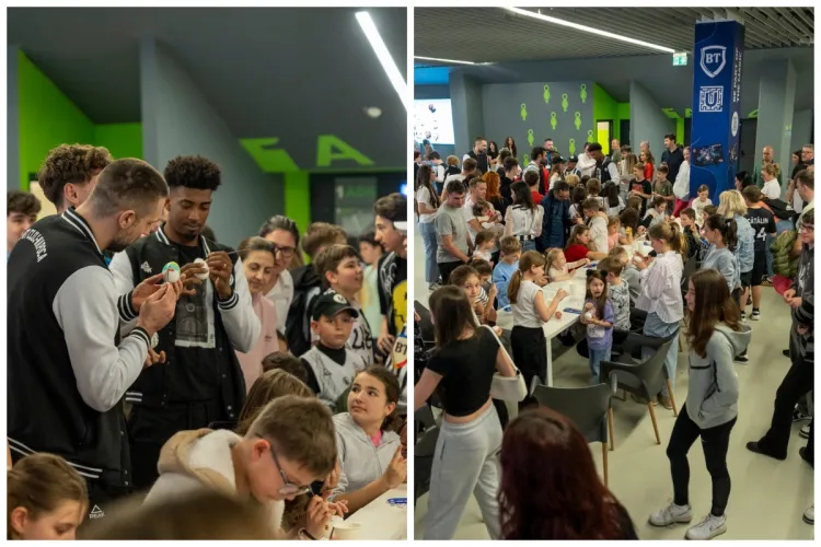 Un român, un cubanez și un lituanian vopseau ouă... nu e banc, s-a întamplat la BT Arena din Cluj