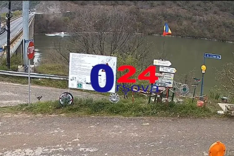 Accident cumplit surprins VIDEO șochează România! Un microbuz a plonjat în Dunăre. Căutări cu elicoptere, șalupe și scafandrii