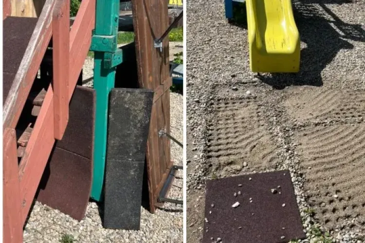 Cluj: Un parc s-a transformat în pericol public pentru copii! Părinții sunt revoltați și cer intervenția autorităților FOTO 