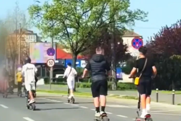 VIDEO Un polițist ardelean, avertisment dur pentru trotinetiști: „Regulile ăstea TREBUIE respectate”. Atenție: Nu e JUCĂRIE. E vehicul. Puteți muri!
