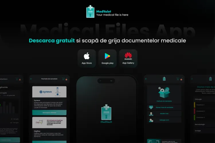 MedValet, primul dosar medical digital din România, lansează noi funcționalități pentru pacienți: De acum, ai control total asupra sănătății tale!