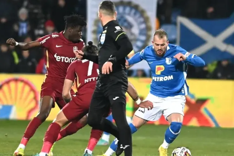 Semifinală cu emoții pentru CFR Cluj! Arbitrul care nu le-a purtat noroc feroviarilor revine la meciul cu Farul Constanța 