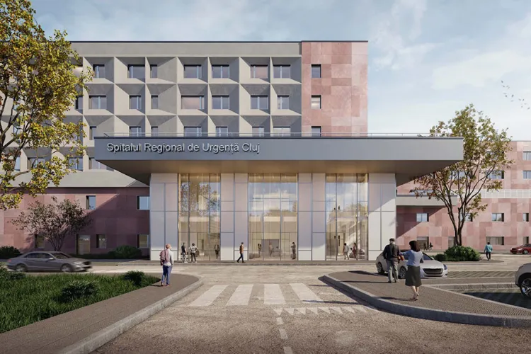 Spitalul de 700 de milioane de euro prinde contur la Cluj: Finalizarea, estimată în 2028. „Va transforma orașul într-un hub medical european” FOTO