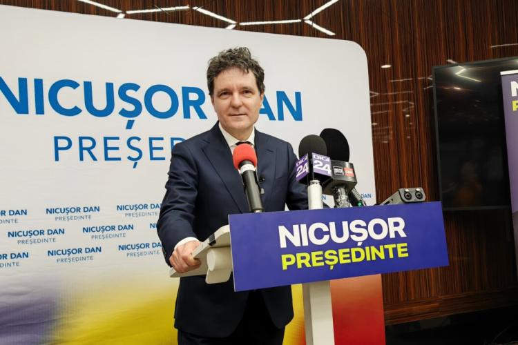 RECORD NAȚIONAL! Nicușor Dan a obținut aproape 50% din voturi în Cluj-Napoca! Mai mult decât în București, unde este primar!