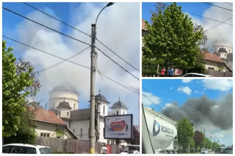 Incendiu pe strada Munteniei din Cluj-Napoca. Fumul gros a alertat toți șoferii din zonă. Atenție, vizibilitatea este redusă! - VIDEO 