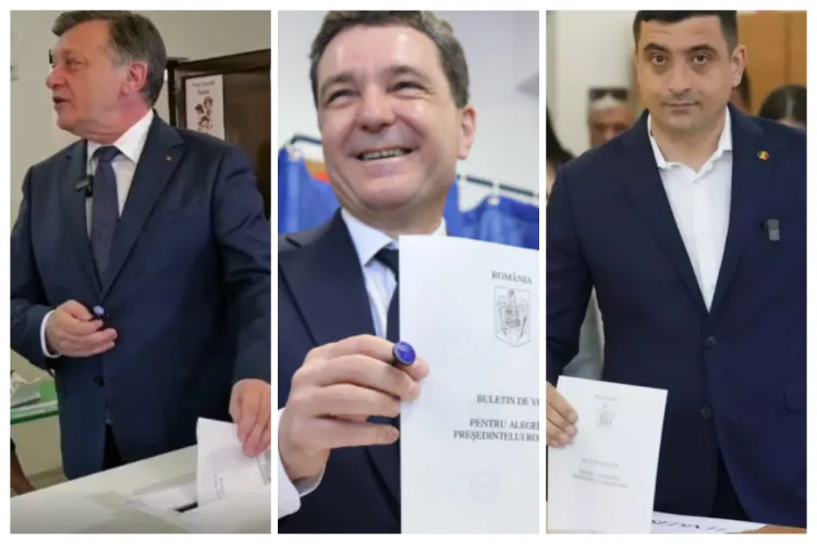 Rezultate Exit Poll CURS: George Simion și Crin Antonescu, în turul doi la prezidențiale. Locul 3 aproape – ordinea se poate schimba la numărarea voturilor