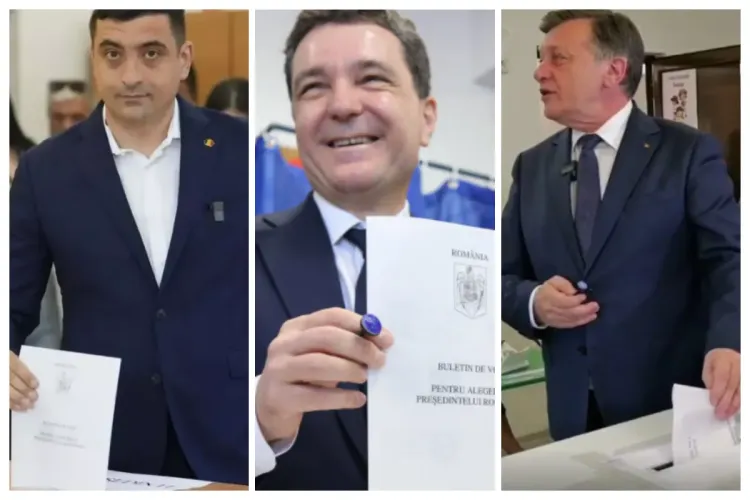 Rezultate Exit Poll Avangarde alegeri prezidențiale: George Simion, pe locul 1. Crin Antonescu și Nicușor Dan, la egalitate