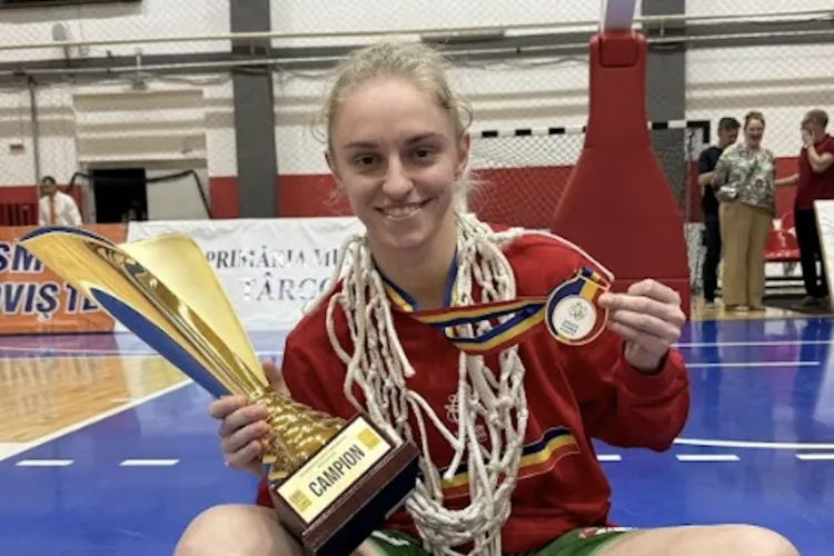 Sezon de vis pentru o baschetbalistă din Cluj! A fost desemnată cea mai bună jucătoare de pe teren în finala Ligii Naționale de Baschet Feminin