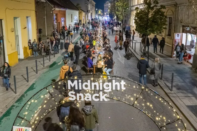 Clujenii invitați la picnic la miezul nopții: Unde va fi amplasată masa lungă și când sunteți așteptați la un picnic sub cerul Clujului