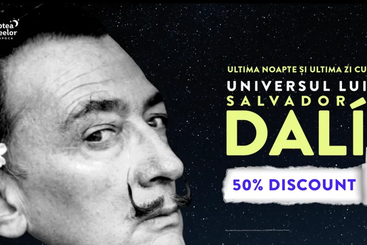Cluj-Napoca: „Universul lui Salvator Dali” ii premiază pe cei ce votează pe 18 mai. Ce beneficii îți aduce dovada de vot?