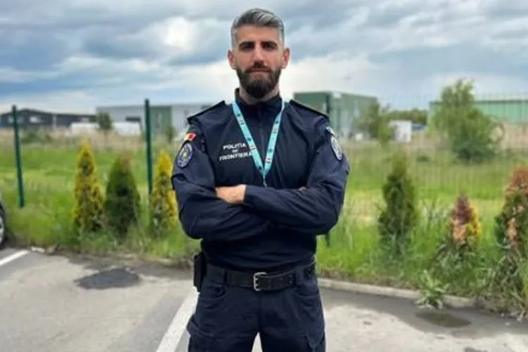 Jos pălăria pentru acest polițist de frontieră de pe Aeroportul Cluj: În timpul liber, a prins un tâlhar ce a atacat violent o femeie în Piața Mărăști