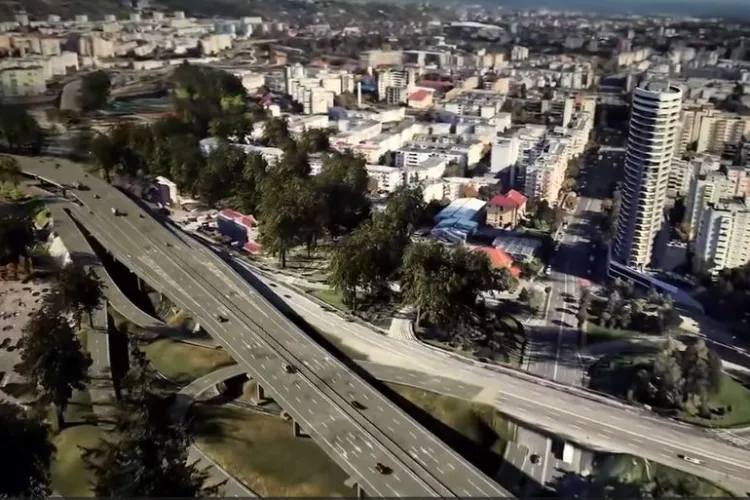 Imagini în premieră: Cum va arăta centura metropolitană a Clujului, pentru care s-a semnat azi contractul. SIMULARE COMPUTERIZATĂ