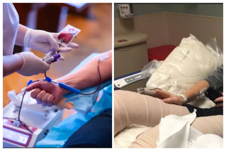 Strigăt de ajutor de la Cluj: Este nevoie URGENTĂ de donare de sânge pentru un clujean căruia i-au fost amputate ambele picioare, după un accident