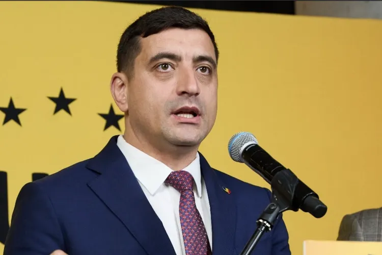 George Simion reacție nefirească când a fost întrebat de vizita la Bruxelles: Ce a putut să zică de contracandidatul său VIDEO