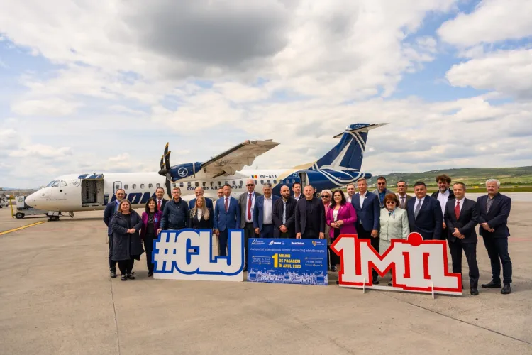 Aeroportul Cluj a ajuns deja la pasagerul cu numărul 1 milion, mult mai repede ca anul trecut: Care a fost destinația preferată a clujenilor în 2025