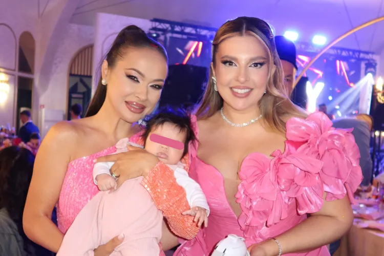 Vlăduța Lupău, apariție spectaculoasă la botezul fetiței lui Culiță Sterp! Artista a atras toate privirile: „Promit să fiu o soacră bună” FOTO