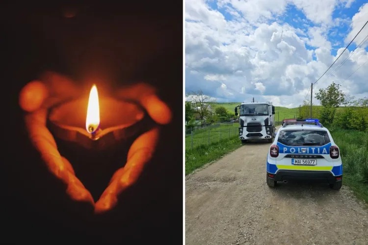 Apel după tragedia din Cluj! O mamă și un copil de 3 ani, striviți de un camion / Tatăl și cei 3 frățiori rămași în urmă, ajutați de oameni inimoși
