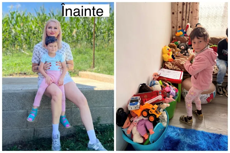 Bucurie fără margini pentru Natalia ,,Minunea de la Mociu”! O clujeancă cu inimă mare i-a împlinit dorința: micuța are în sfârșit camera ei FOTO