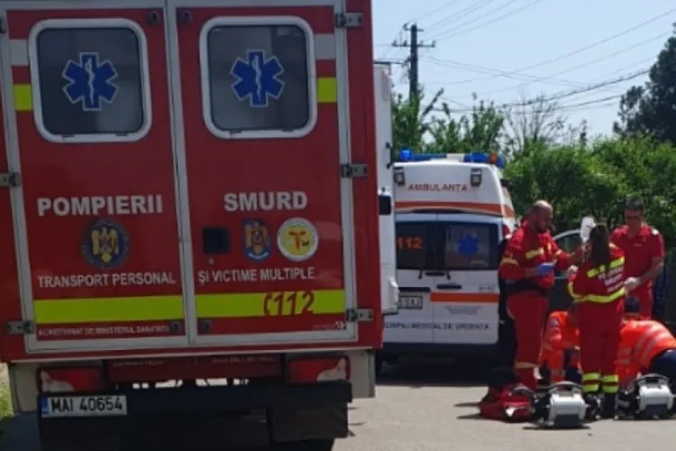 Accident grav în Cluj! Traficul este complet blocat după impactul dintre un autoturism și un camion