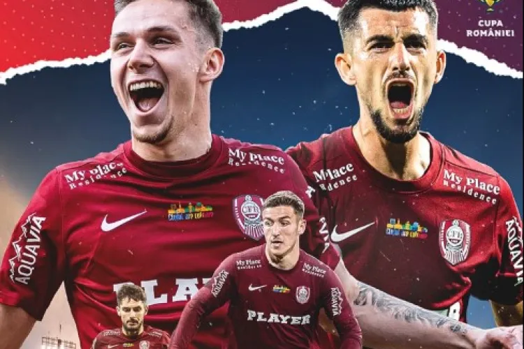 Meci de foc pentru CFR Cluj! Peluza Vișinie, mobilizare istorică pentru finala Cupei României: „Să vină CUPA ÎN GRUIA! Hai CFR!”