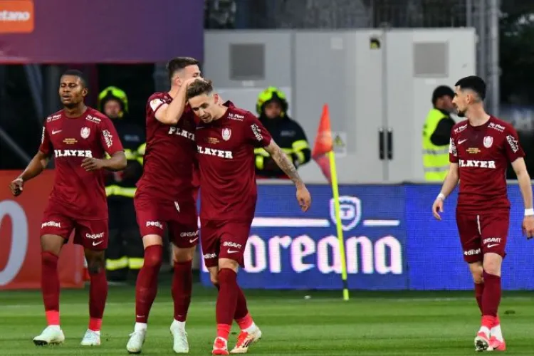Cupa României vine la Cluj! CFR a învins pe Hermannstadt și va juca în Europa League VIDEO