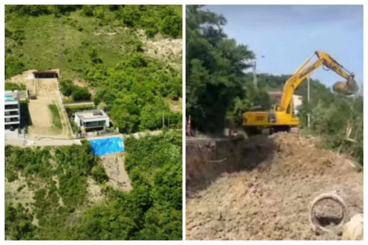 Strada Uliului, „blestemul” fără sfârșit al Clujului: După alunecări, acum vin, odată cu piloții forați, noroiul și gunoaiele: „Nu avem pe unde trece”