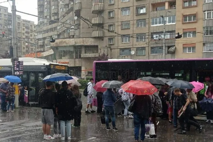 Căldura încă nu apare la Cluj Napoca! COD GALBEN de vreme rea până duminică seara emis de ANM 