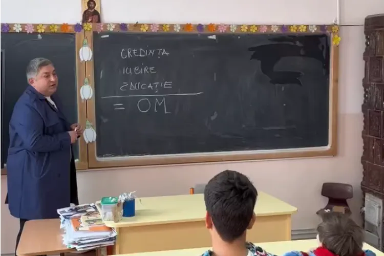 Alin Tișe, vot cu emoții astăzi la Aghireșu. A vrut să le dea o lecție de viață celor doi fii ai săi: „Credință+iubire+educație= OM” VIDEO