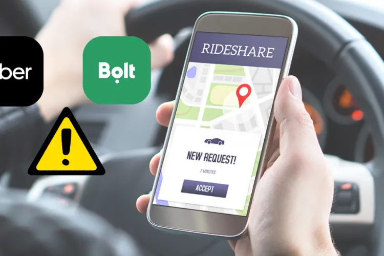 Protestul șoferilor Bolt și Uber din Cluj a început și nu pare să se oprească! Un șofer avertizează: „Vom fi mai mulți la nivel local și apoi național”